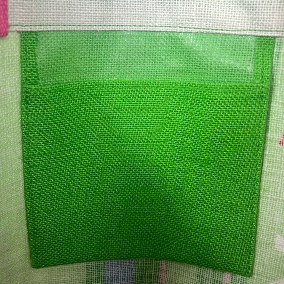 Masters Burlap Jute Tote Beach Bag Augusta National NWT ⛳️ Multi Stripes - Picture 11 of 11